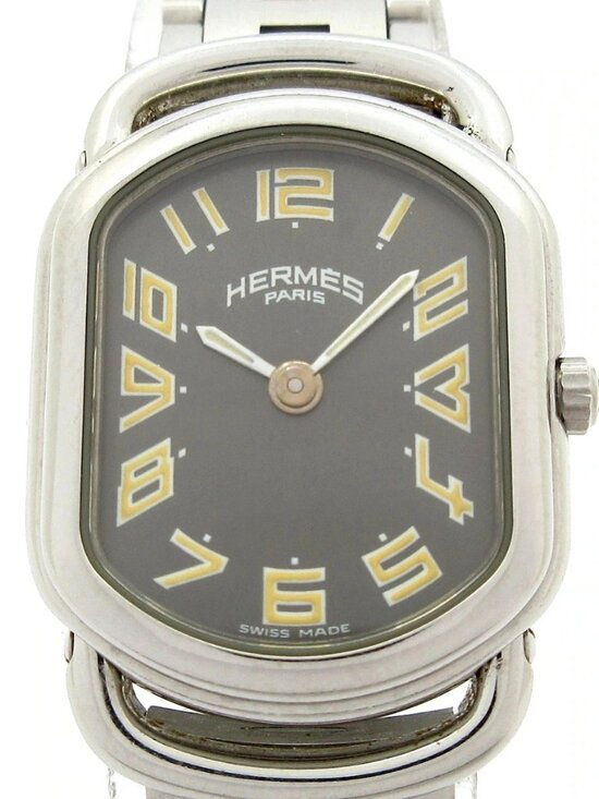 HERMES Larry RA1.210 1****** Silver Women\'s Wrist Watch main image 9